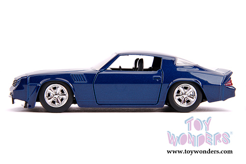 Jada Toys - Hollywood Rides | Stranger Things Billy's Chevy&reg; Camaro&reg; Z28 Hardtop (1979, 1/32 scale diecast model car, Dark Blue) 31113
