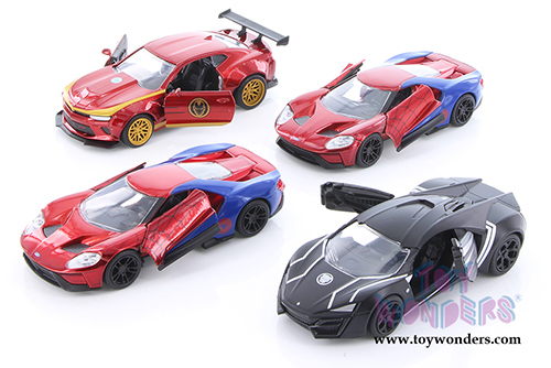 Jada Toys - Metals Die Cast - Hollywood Rides | Marvel Assortment (1/32, diecast model car, Asstd.) 31131DP1