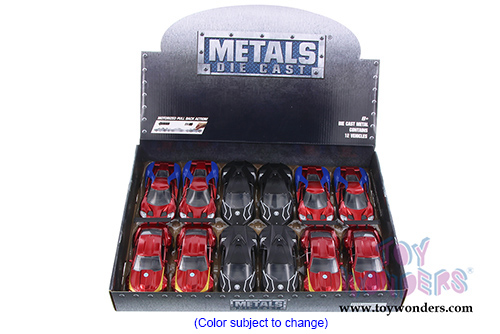 Jada Toys - Metals Die Cast - Hollywood Rides | Marvel Assortment (1/32, diecast model car, Asstd.) 31131DP1