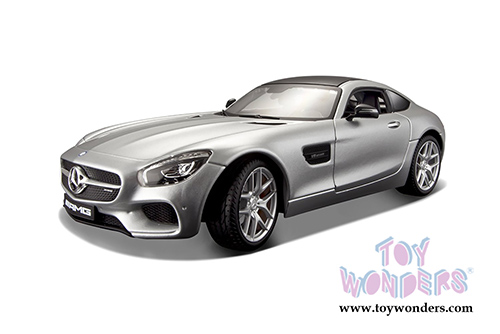 Maisto - Mercedes-Benz AMG GT Hard Top (1/24 scale diecast model car, Silver) 31134SV