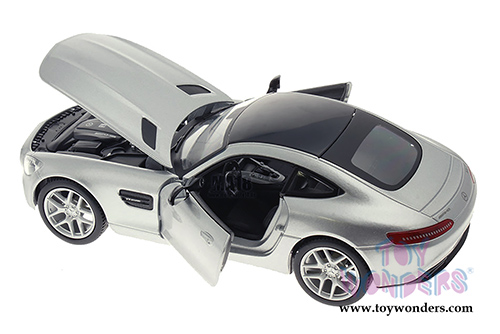 Maisto - Mercedes-Benz AMG GT Hard Top (1/24 scale diecast model car, Silver) 31134SV