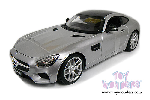 Maisto - Mercedes-Benz AMG GT Hard Top (1/24 scale diecast model car, Silver) 31134SV
