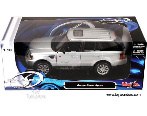 Maisto - Range Rover Sport SUV (1:18, Silver) 31135