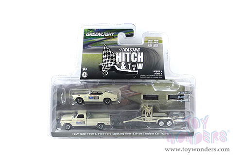 Greenlight - Racing Hitch & Tow Series 4 (1/64 scale diecast model car, Asstd.) 31140/24