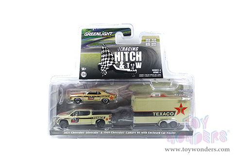 Greenlight - Racing Hitch & Tow Series 4 (1/64 scale diecast model car, Asstd.) 31140/24
