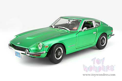 Maisto Special Edition - Datsun 240Z Hardtop (1971, 1/18 scale diecast model car, Green) 31170GN