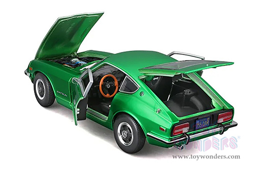 Maisto Special Edition - Datsun 240Z Hardtop (1971, 1/18 scale diecast model car, Green) 31170GN