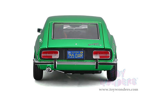 Maisto Special Edition - Datsun 240Z Hardtop (1971, 1/18 scale diecast model car, Green) 31170GN