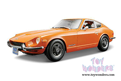 Maisto Special Edition - Datsun 240Z Hardtop (1971, 1/18 scale diecast model car, Orange) 31170OR