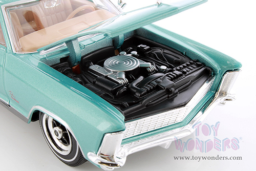 Showcasts® Collectibles -  Buick™ Riviera™ Hardtop (1965, 1/26 scale diecast model car, Blue) 31214BU MAP: $22.99