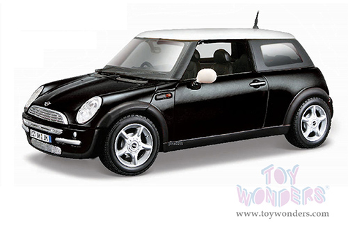 Maisto - Mini Cooper Hardtop (1/24 scale diecast model car, Matte Black) 31219BK