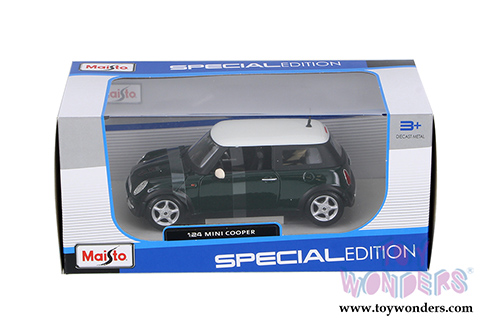 Maisto - Mini Cooper Hardtop (1/24 scale diecast model car, Green) 31219GN