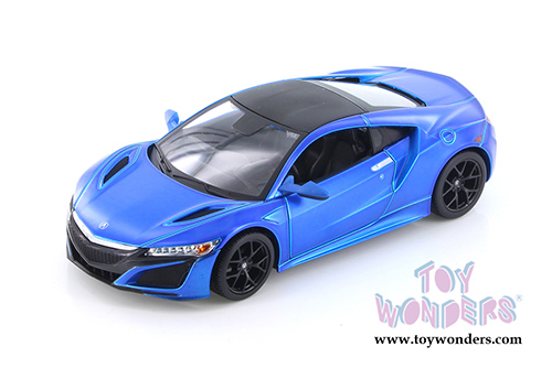 Maisto - Special Edition | Acura NSX Hardtop (2018, 1/24 scale diecast model car, Blue) 31234BU