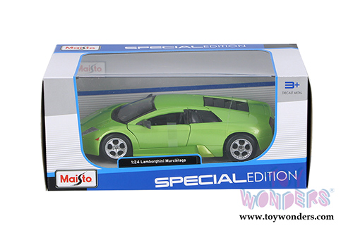 Maisto - Lamborghini Murcielago Hardtop (2003, 1/24 scale diecast model car, Green) 31238GN