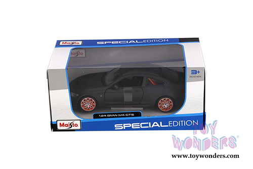 Maisto - Special Edition | BMW M4 GTS Hardtop (1/24 scale diecast model car, Dark Gray) 31246GY