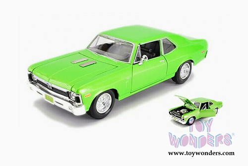 Maisto - Chevrolet&reg; Nova SS Coupe Hardtop (1970, 1/24 scale diecast model car, Green) 31262GN