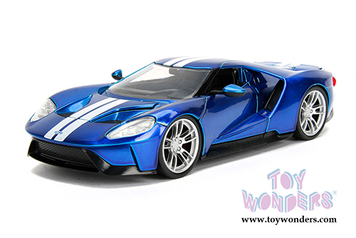 Jada Toys - Metals Die Cast | Big Time Muscle Ford GT Hardtop (2017, 1/24 scale diecast model car, Asstd.) 31268DP1