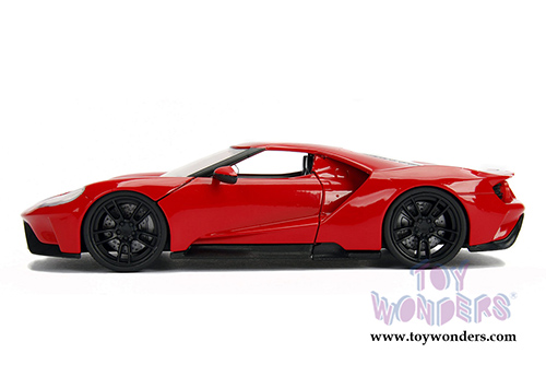 Jada Toys - Metals Die Cast | Big Time Muscle Ford GT Hardtop (2017, 1/24 scale diecast model car, Asstd.) 31268DP1