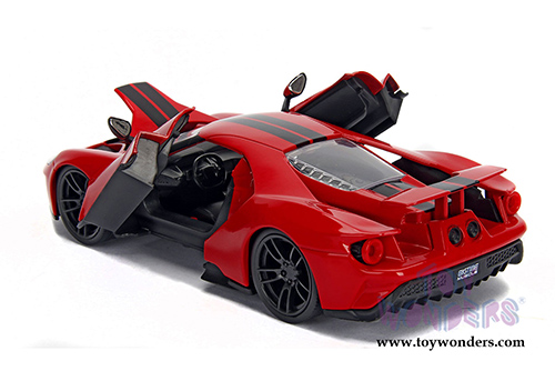 Jada Toys - Metals Die Cast | Big Time Muscle Ford GT Hardtop (2017, 1/24 scale diecast model car, Asstd.) 31268DP1
