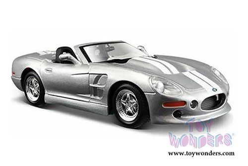 Maisto - Special Edition | Shelby Series One® Convertible (1999, 1/24 scale diecast model car, Silver) 31277SV