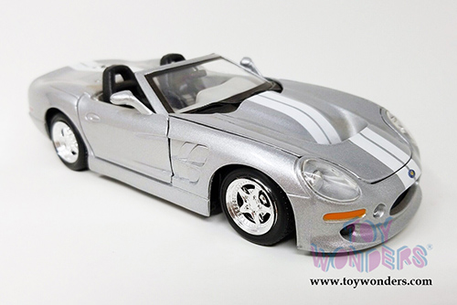 Maisto - Special Edition | Shelby Series One® Convertible (1999, 1/24 scale diecast model car, Silver) 31277SV
