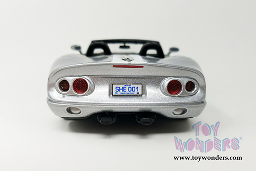 Maisto - Special Edition | Shelby Series One® Convertible (1999, 1/24 scale diecast model car, Silver) 31277SV