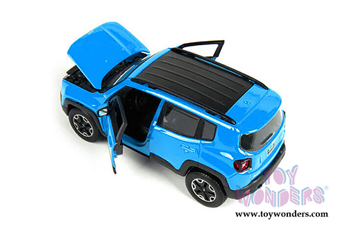 Maisto - Special Edition | Jeep&reg; Renegade SUV (2017, 1/24 scale diecast model car, Blue) 31282BU
