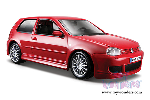 Maisto - Special Edition | Volkswagen Golf R32 Hardtop (1/24 scale diecast model car, Red) 31290R