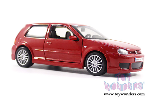 Maisto - Special Edition | Volkswagen Golf R32 Hardtop (1/24 scale diecast model car, Red) 31290R