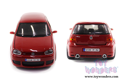 Maisto - Special Edition | Volkswagen Golf R32 Hardtop (1/24 scale diecast model car, Red) 31290R