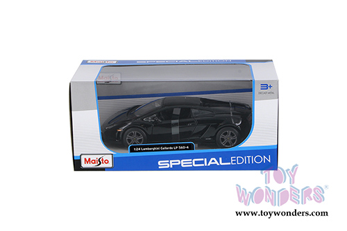Maisto - Lamborghini Gallardo LP 560-4 Hard Top (1/24 scale diecast model car, Black) 31291BK