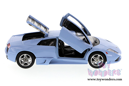 Maisto - Lamborghini Murcielago LP640 Hard Top (1/24 scale diecast model car, Light Blue) 31292LB