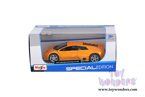 Maisto - Lamborghini Murcielago LP640 Hardtop (1/24 scale diecast model car, Orange) 31292OR