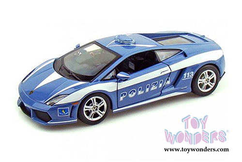 Maisto Special Edition - Lamborghini Gallardo LP 560-4 Polizia Hardtop (1/24 scale diecast model car, Blue/White) 31299