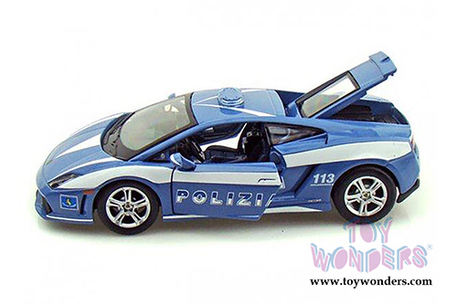 Maisto Special Edition - Lamborghini Gallardo LP 560-4 Polizia Hardtop (1/24 scale diecast model car, Blue/White) 31299