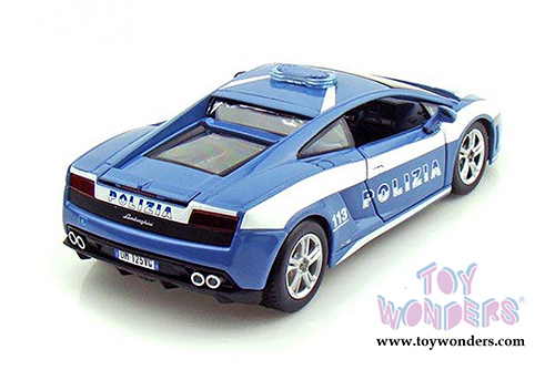 Maisto Special Edition - Lamborghini Gallardo LP 560-4 Polizia Hardtop (1/24 scale diecast model car, Blue/White) 31299