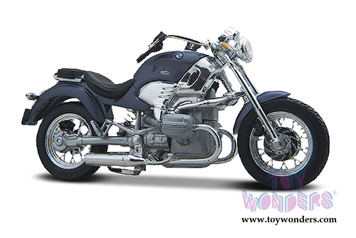 Maisto Fresh Metal -  2 Wheelers | BMW R 1200 C Motorcycle (1/18 scale diecast model car, Met Purple Blue) 31300/BMW