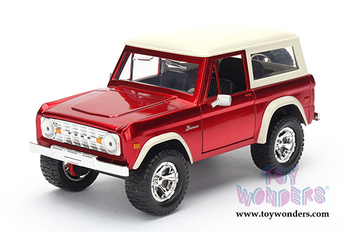 Jada Toys - Metals Die Cast Just Trucks | Ford Bronco Hardtop (1973, 1/24 scale diecast model car, Asstd.) 31320DP1