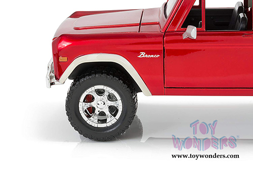 Jada Toys - Metals Die Cast Just Trucks | Ford Bronco Hardtop (1973, 1/24 scale diecast model car, Asstd.) 31320DP1