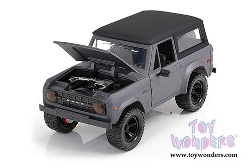 Jada Toys - Metals Die Cast Just Trucks | Ford Bronco Hardtop (1973, 1/24 scale diecast model car, Asstd.) 31320DP1