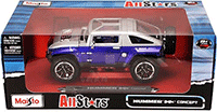 Show product details for Maisto All Stars - Hummer Hx Concept SUV (2008, 1:18, Silver) 31334