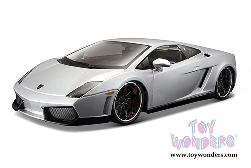 Maisto Design - Exotics | Lamborghini Gallardo LP 560-4 Hard Top (1/24 scale diecast model car, Silver) 31352SV