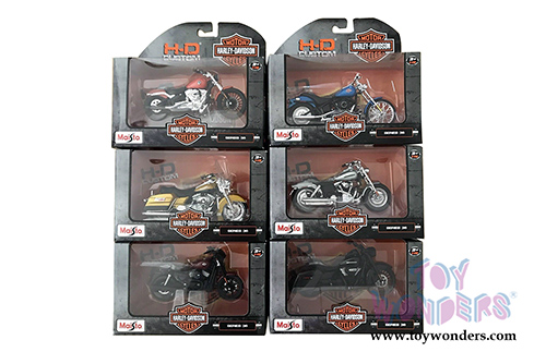 Maisto - Harley-Davidson Motorcycles Series 36 (1/18 scale diecast model car, Asstd.) 31360/36