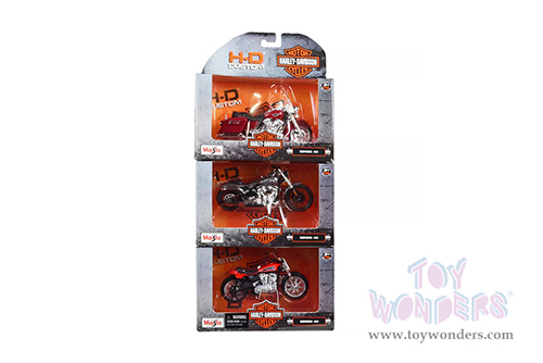 Maisto - Harley-Davidson Motorcycles Series 40 (1/18 scale diecast model car, Asstd.) 31360/40