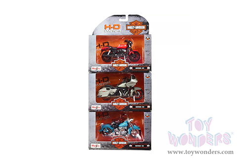 Maisto - Harley-Davidson Motorcycles Series 40 (1/18 scale diecast model car, Asstd.) 31360/40