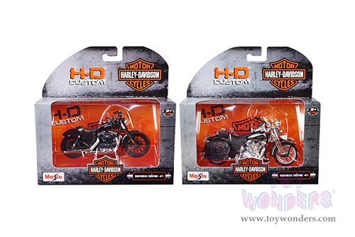 Maisto - Harley-Davidson Motorcycles Series 41 (1/18 scale diecast model car, Asstd.) 31360/41