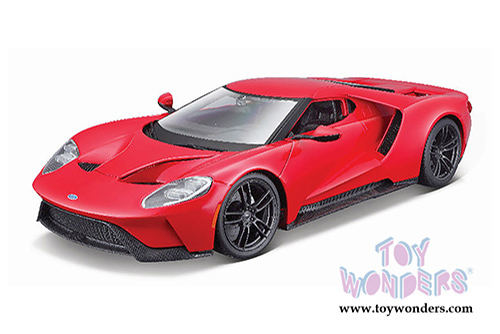 Maisto Special Edition - Ford GT Hardtop (2017, 1/18 scale diecast model car, Red) 31384R