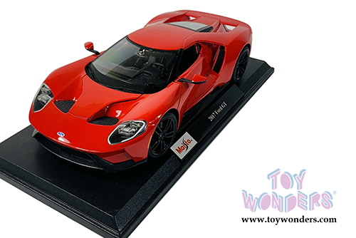 Maisto Special Edition - Ford GT Hardtop (2017, 1/18 scale diecast model car, Red) 31384R