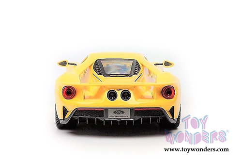 Maisto Special Edition - Ford GT Hardtop (2017, 1/18 scale diecast model car, Yellow) 31384YL