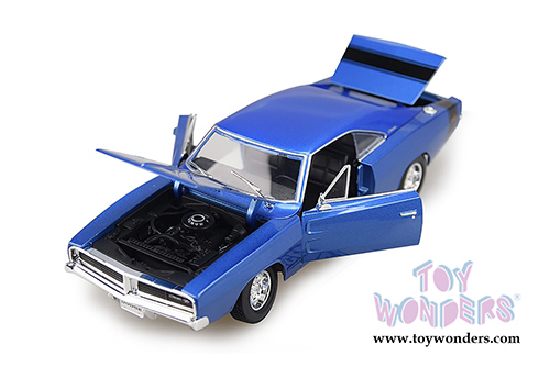 Maisto - Special Edition | Dodge Charger R/T Hardtop (1969, 1/18 scale diecast model car, Blue) 31387BU